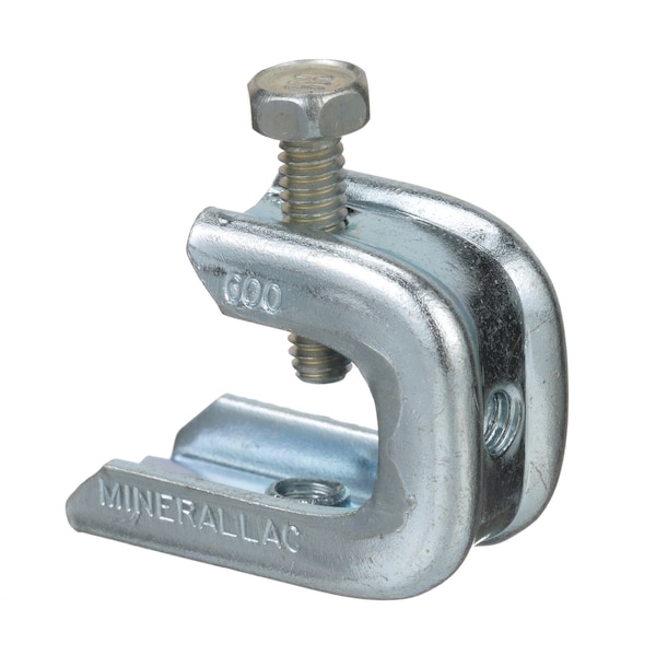 Screw-on Beam Clamp for up to 1/2" Flang